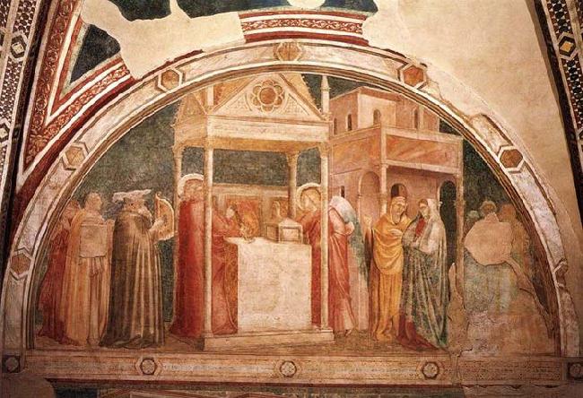 GIOTTO di Bondone Scenes from the Life of St John the Baptist Germany oil painting art